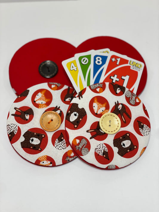 Handy Helper Cardholder - Woodland Animals 4 pack