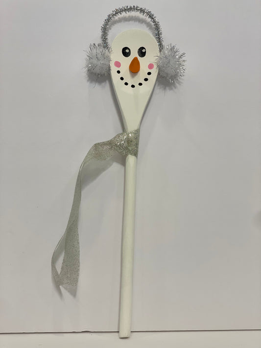 Spoony Snowmen - Silver Sparkle