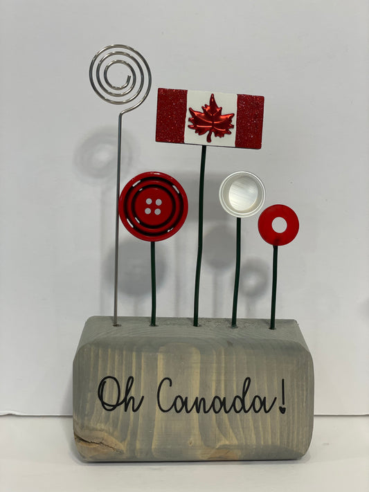 Oh Canada! Collection - Photo Holder - Grey