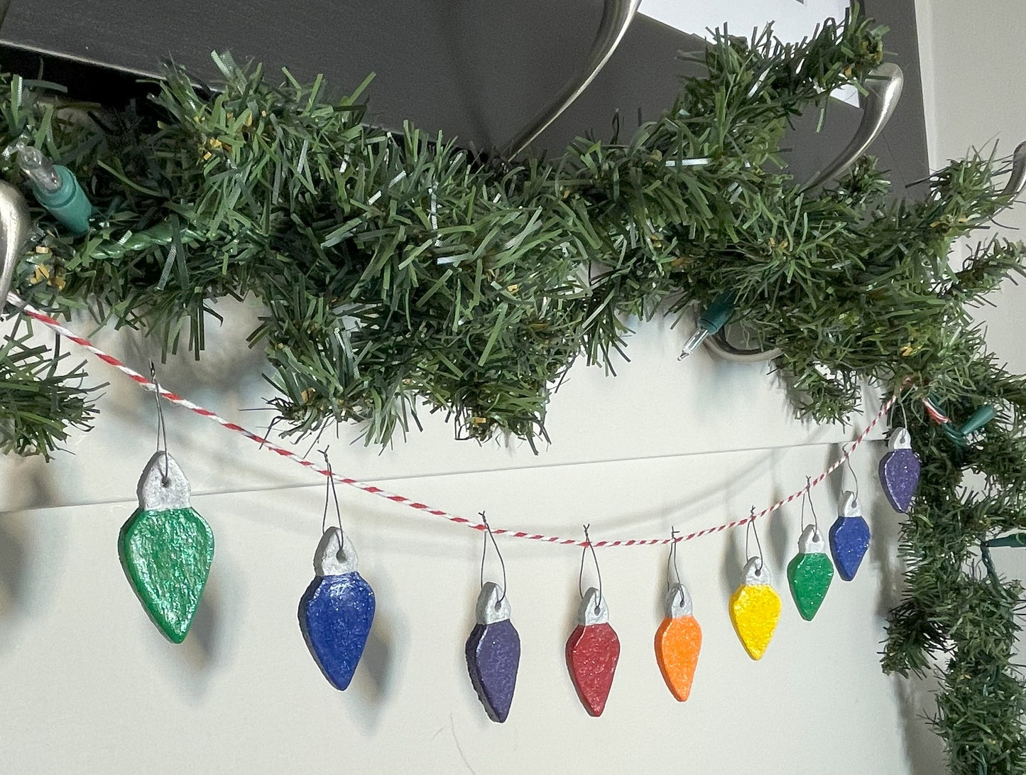 Seasonal Garland - Christmas Lights